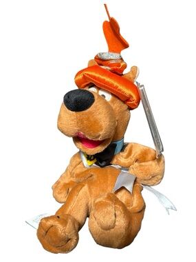 Scooby-Doo Millennium 2000 Plush Warner Bros Studio Store Y2K Party Hat Vintage